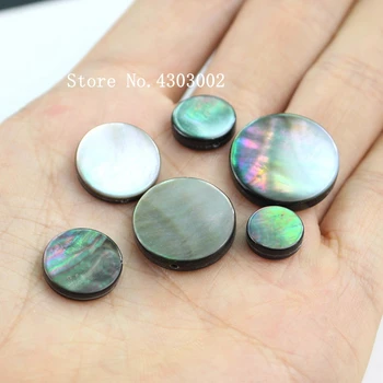50pcs/lot Natural Black Round Mother of Pearl shell for DIY Jewelry Natural Round MOP Pearl shell For Earrings
50pcs/lot Natural Black Round Mother of Pearl shell for DIY Jewelry Natural Round MOP Pearl shell For Earrings