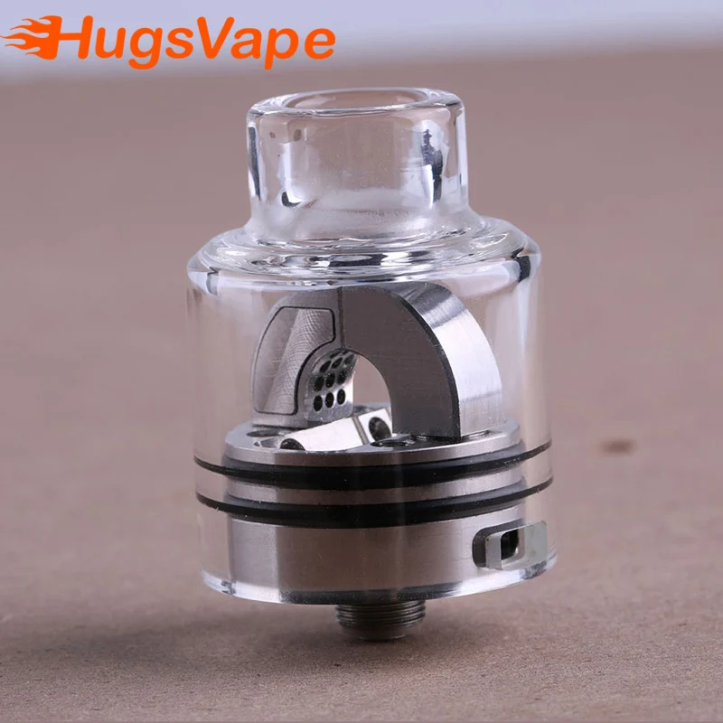 Original Hugsvape Ring Lord RDA Tank Single Coil Configuration Tornado Style Airflow Spit-Black Proof Design E Cig Atomizer
Original Hugsvape Ring Lord RDA Tank Single Coil Configuration Tornado Style Airflow Spit-Black Proof Design E Cig Atomizer