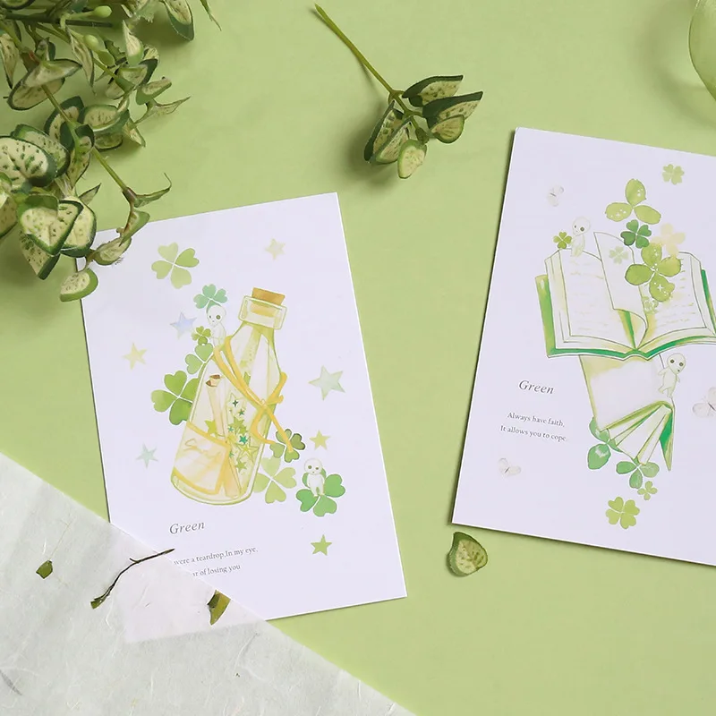 30pcs Green Elf Hide-and-seek style card multi-use as Scrapbooking party invitation DIY Decoration gift message card postcard
30pcs Green Elf Hide-and-seek style card multi-use as Scrapbooking party invitation DIY Decoration gift message card postcard