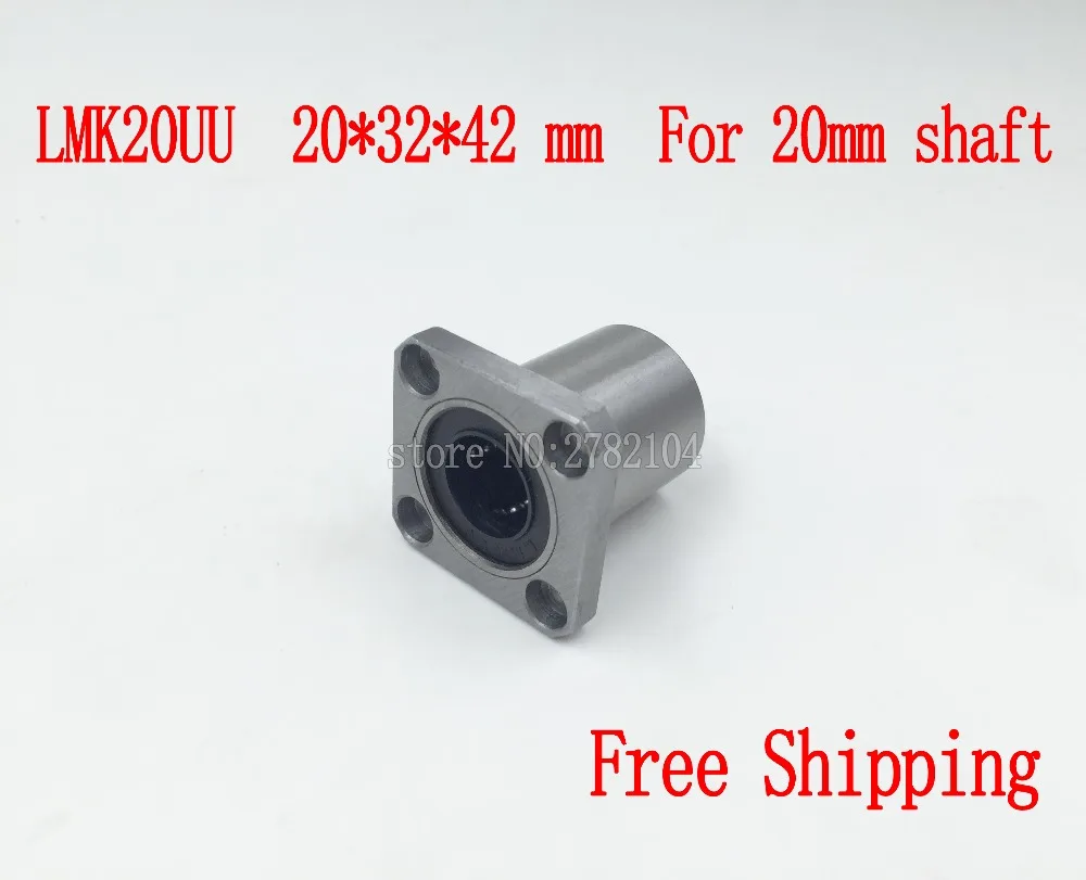 Free shipping LMK20UU 20mm flange linear ball bearing bushing for 3d printer linear shaft guide rail rod round shaft cnc parts
Free shipping LMK20UU 20mm flange linear ball bearing bushing for 3d printer linear shaft guide rail rod round shaft cnc parts