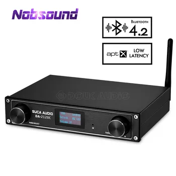 Nobsound HiFi Bluetooth Integrated Stereo Amplifier USB/Opt/Coax/AUX DAC IR Remote 120W*2 Power Digital Amplifier
Nobsound HiFi Bluetooth Integrated Stereo Amplifier USB/Opt/Coax/AUX DAC IR Remote 120W*2 Power Digital Amplifier