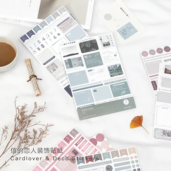 2 Sheets/Pack Collage Diary Paper Sticker Writable Decorative Stickers For Mark Scrapbooking Label Diary Stationery Album
2 Sheets/Pack Collage Diary Paper Sticker Writable Decorative Stickers For Mark Scrapbooking Label Diary Stationery Album