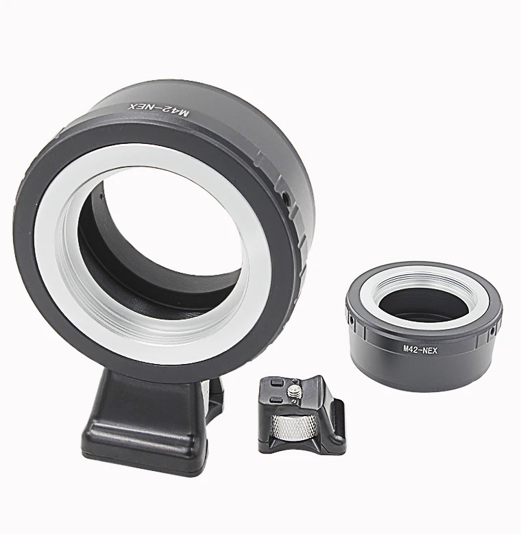 Amopofo Tripod M42 Lens to S ony NEX E Adapter A5000 A6000 A7 A7R NEX 3 5 6 7 5N 5T VG-10
Amopofo Tripod M42 Lens to S ony NEX E Adapter A5000 A6000 A7 A7R NEX 3 5 6 7 5N 5T VG-10