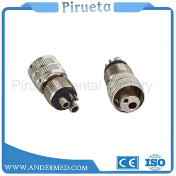 New Dental High Speed Handpiece Turbine Adapter from 4 Holes to 2 Holes Changer Connector Tool for Air Motor
New Dental High Speed Handpiece Turbine Adapter from 4 Holes to 2 Holes Changer Connector Tool for Air Motor