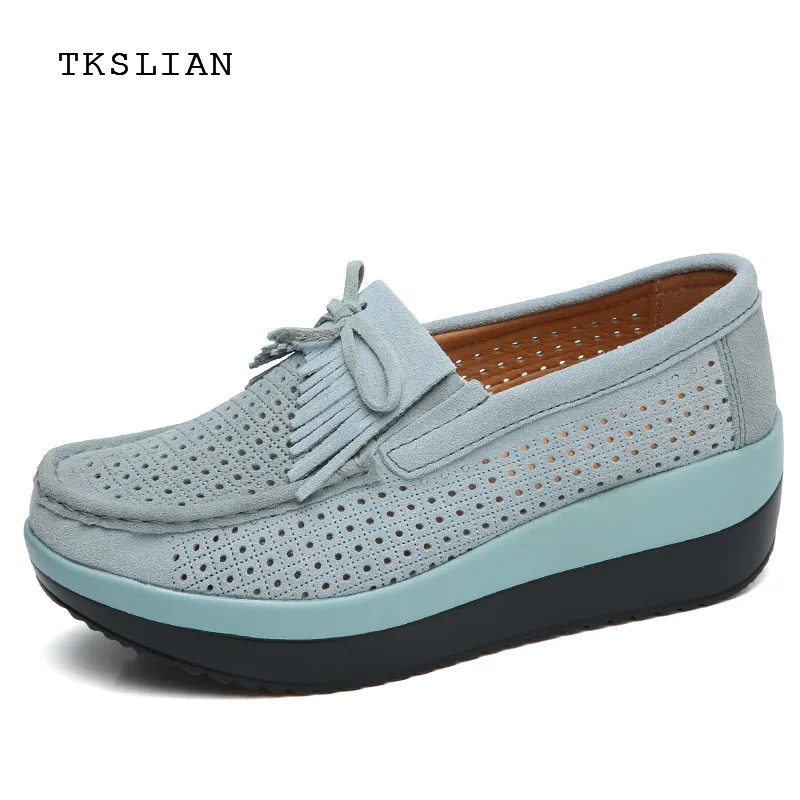 Platform sneakers femme shoes woman carving mesh Holes Breathable leather loafers women big size 35-42 black blue gray rose red
Platform sneakers femme shoes woman carving mesh Holes Breathable leather loafers women big size 35-42 black blue gray rose red