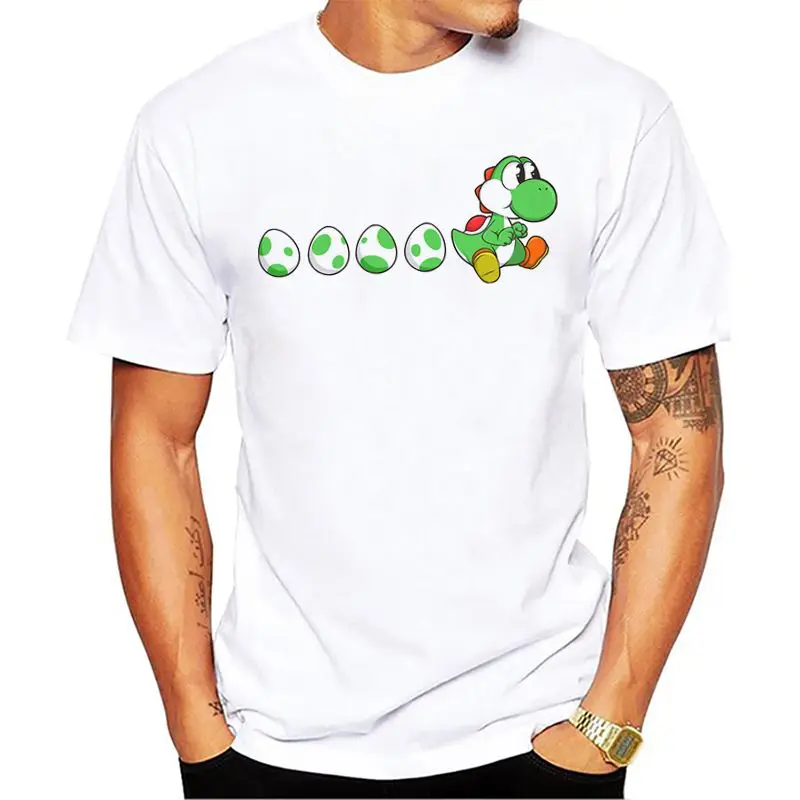 2018 new style summer Cute Yoshi short sleeve T-shirt men's small fresh casual tees tops male white T shirt
2018 new style summer Cute Yoshi short sleeve T-shirt men's small fresh casual tees tops male white T shirt