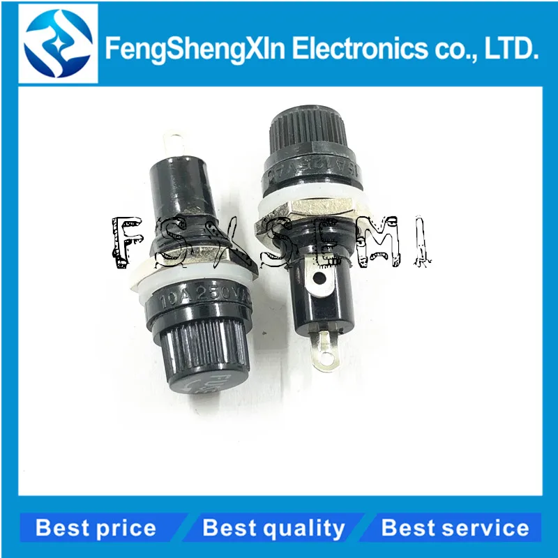 10pcs/lot 5*20mm Fuse Holders 5x20mm Black Insurance Tube Socket Fuse Holder For 5x20mm Insurance Panel Mount Fuse Holder 
10pcs/lot 5*20mm Fuse Holders 5x20mm Black Insurance Tube Socket Fuse Holder For 5x20mm Insurance Panel Mount Fuse Holder
