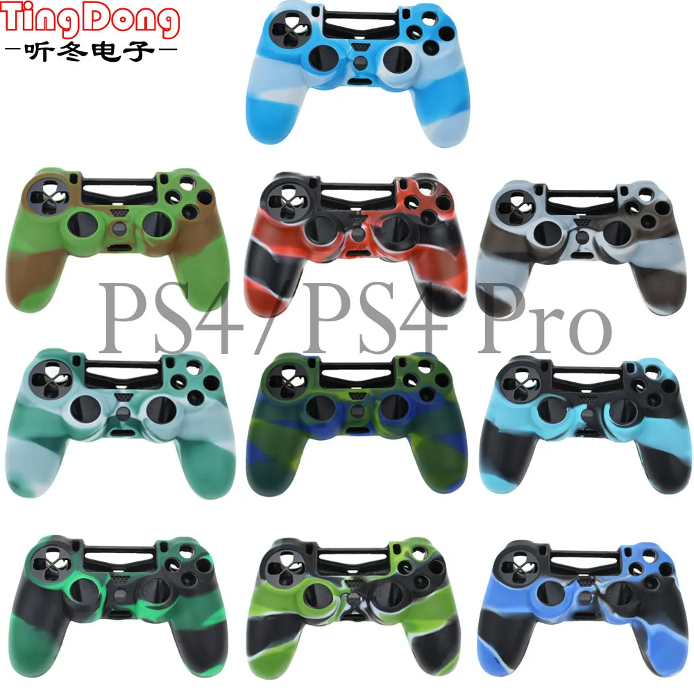 TingDong Silicone Anti-Slip High Quality Protective Skin Case Green Style Joystick Case For PS4 Controller
TingDong Silicone Anti-Slip High Quality Protective Skin Case Green Style Joystick Case For PS4 Controller