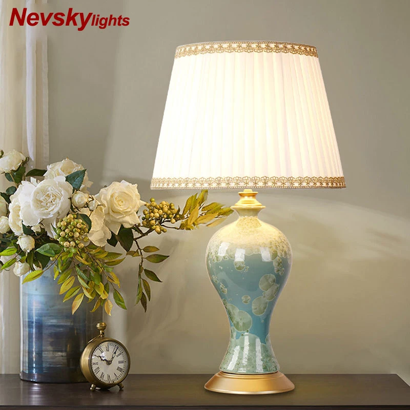 Modern ceramics Table lamps for bedroom lamparas de mesa para el dormitorio deco maison for living room masa lamps bed light led
Modern ceramics Table lamps for bedroom lamparas de mesa para el dormitorio deco maison for living room masa lamps bed light led