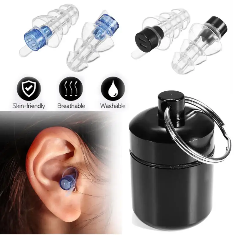 Safurance Noise Canceling Earplug For Concert Musician Motorcycle Hearing Protection Reusable Silicone Ear plugs
Safurance Noise Canceling Earplug For Concert Musician Motorcycle Hearing Protection Reusable Silicone Ear plugs