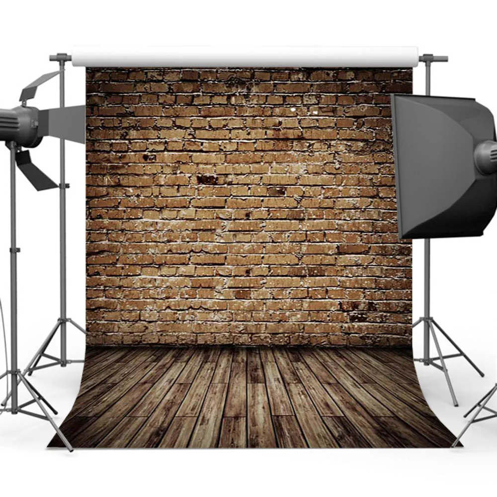 Mehofoto Vintage Brick Wall Backdrop for Photographers Wood Floor Photo Background Booth Studio F-1584
Mehofoto Vintage Brick Wall Backdrop for Photographers Wood Floor Photo Background Booth Studio F-1584
