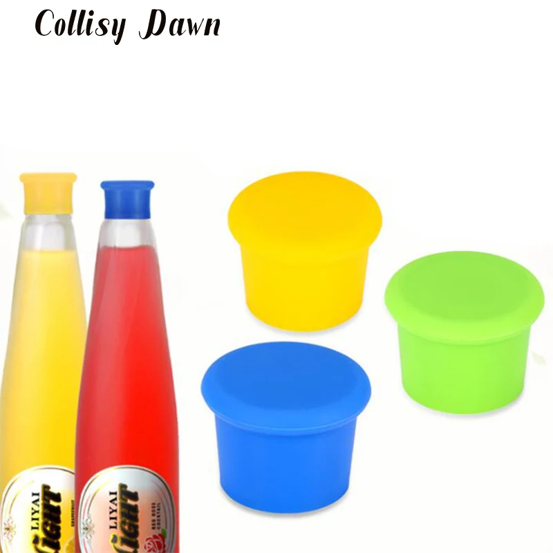 COLLISY DAWN 1pc/5pcs Silicone cover food grade silicone bottle cap wine cork beer seasoning bottle fresh seal cover
COLLISY DAWN 1pc/5pcs Silicone cover food grade silicone bottle cap wine cork beer seasoning bottle fresh seal cover
