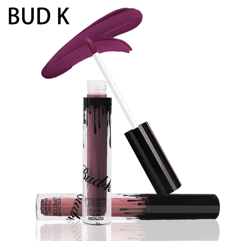 Bud K Matte Liquid Lipstick Glitter Hot Sexy Colors Waterproof Long Lasting Mate Lip Gloss Pen Make Up Red makeup candy k
Bud K Matte Liquid Lipstick Glitter Hot Sexy Colors Waterproof Long Lasting Mate Lip Gloss Pen Make Up Red makeup candy k