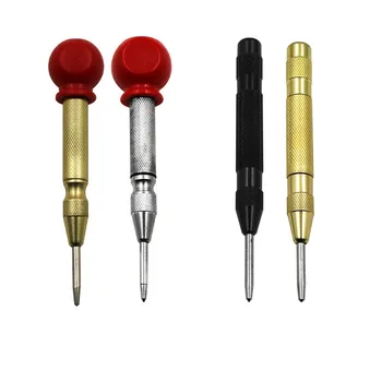 Automatic center punch Spring Loaded Marking drill Pin Starting Holes Tool for Wood metal glass Press Dent Marker Tools
Automatic center punch Spring Loaded Marking drill Pin Starting Holes Tool for Wood metal glass Press Dent Marker Tools