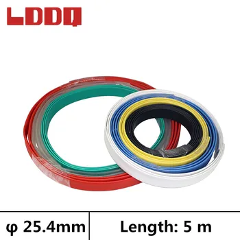 LDDQ 5m Heat shrink tubing with glue 3:1 Dia 25.4mm Shrinkable tube Waterproof Electrical wire wrap Cable sleeve makaron kablo
LDDQ 5m Heat shrink tubing with glue 3:1 Dia 25.4mm Shrinkable tube Waterproof Electrical wire wrap Cable sleeve makaron kablo