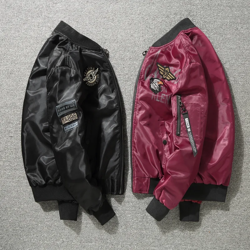 2019 Brand New Mens Bomber Jacket Fashion Embroidery 4XL Slim Fat AB Wear Casual Flying Jacket Men Brand Clothing Outwear
2019 Brand New Mens Bomber Jacket Fashion Embroidery 4XL Slim Fat AB Wear Casual Flying Jacket Men Brand Clothing Outwear