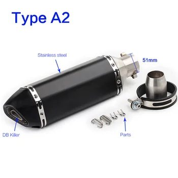 Motorcycle exhaust pipe modified akrapovic escape moto with db killer exhaust for cbr400 er6n msx125 cbr650f tmax 530 gsr750 fz1
Motorcycle exhaust pipe modified akrapovic escape moto with db killer exhaust for cbr400 er6n msx125 cbr650f tmax 530 gsr750 fz1
