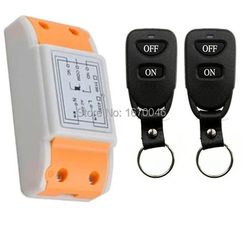 NEW AC220V 1CH 10A Remote Control Light Switch teleswitch Relay Output Radio Receiver Module and 2 pcs Belt buckle Transmitter
NEW AC220V 1CH 10A Remote Control Light Switch teleswitch Relay Output Radio Receiver Module and 2 pcs Belt buckle Transmitter