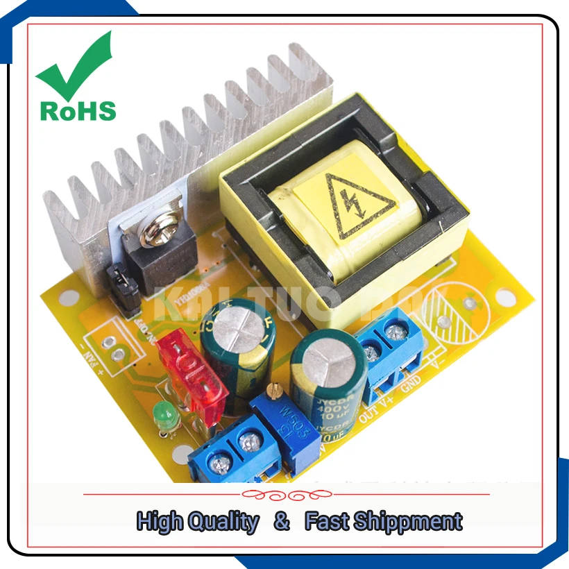 DC-DC step up power supply Module High Voltage ZVS Capacitor Charge Electromagnetic 45V-390V 780V Adjustable Regulation Booster
DC-DC step up power supply Module High Voltage ZVS Capacitor Charge Electromagnetic 45V-390V 780V Adjustable Regulation Booster