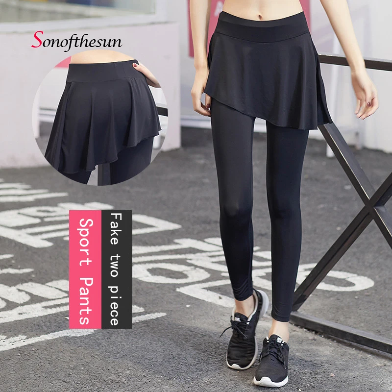 Fake Two Piece Dry Quick Gym Yoga Pants Women Sports Yoga leggings Fitness Yoga Running Tights Sport Pants Irregular Skirt Pants
Fake Two Piece Dry Quick Gym Yoga Pants Women Sports Yoga leggings Fitness Yoga Running Tights Sport Pants Irregular Skirt Pants