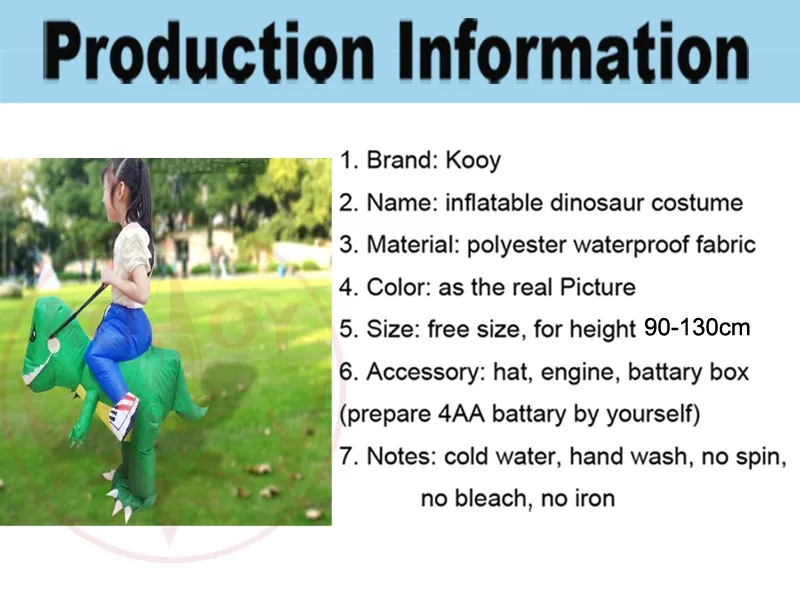inflatable dinosaur costume 12