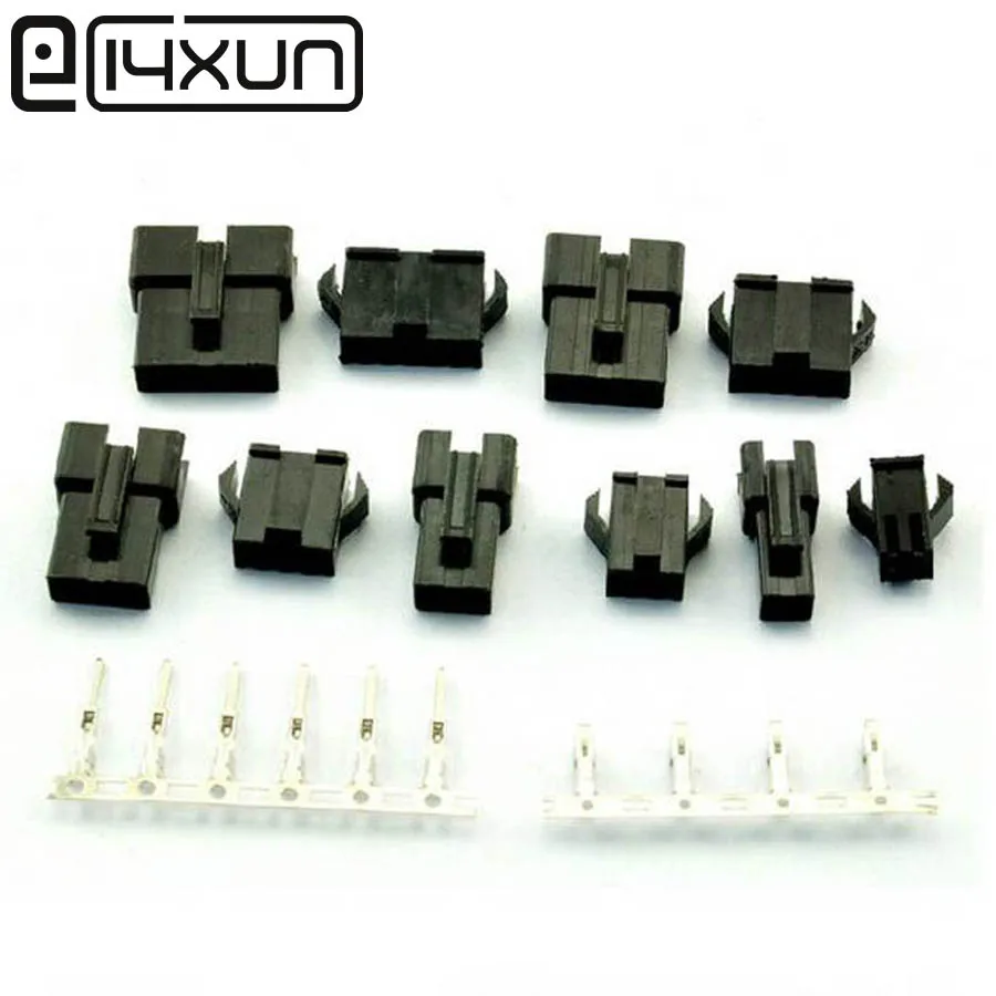 50 Sets/lot, (2+3+4+5+6Pin) each Model 10 sets JST 2.54mm SM series Multipole Connector plug, With ternimal male and female
50 Sets/lot, (2+3+4+5+6Pin) each Model 10 sets JST 2.54mm SM series Multipole Connector plug, With ternimal male and female