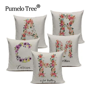High Quality Cushion Cover Beautiful Letter Flower Cotton Linen Car Sofa Home Decor Throw Pillow 45 cm x 45 cm Pillow Case Gift
High Quality Cushion Cover Beautiful Letter Flower Cotton Linen Car Sofa Home Decor Throw Pillow 45 cm x 45 cm Pillow Case Gift