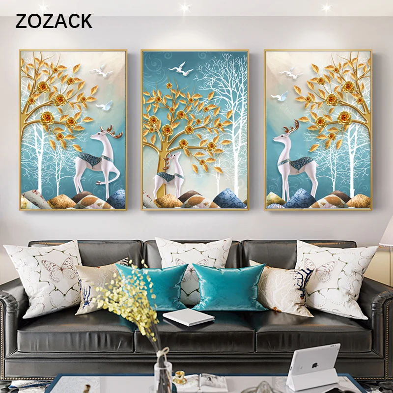 Needlework,11CT DMC DIY Cross-stitch,Full Embroidery Kit,Golden Happiness Tree Elk Patterns Cross Stitch Gift Wall Home Decor
Needlework,11CT DMC DIY Cross-stitch,Full Embroidery Kit,Golden Happiness Tree Elk Patterns Cross Stitch Gift Wall Home Decor