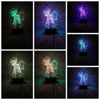 Creative 3D LED Night Light Deer with 7 Colors Light for Home Decoration Lamp Amazing Optical Illusion Awesome Party
Creative 3D LED Night Light Deer with 7 Colors Light for Home Decoration Lamp Amazing Optical Illusion Awesome Party