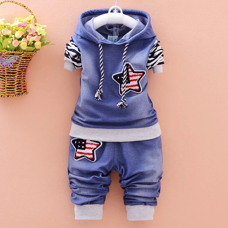 New 2017 Fashion Boy Clothing Cotton Long-sleeved Denim Jacket + Pants Baby Clothing 2 Pieces of Clothing Baby Clothing Suit
New 2017 Fashion Boy Clothing Cotton Long-sleeved Denim Jacket + Pants Baby Clothing 2 Pieces of Clothing Baby Clothing Suit