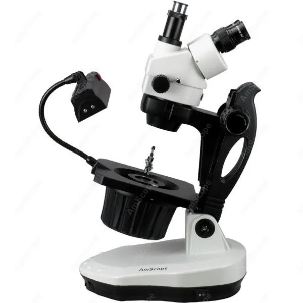 Jewel Gem Stereo Zoom Microscope--AmScope Supplies 3.5X-45X Advanced Jewel Gem Stereo Zoom Microscope
Jewel Gem Stereo Zoom Microscope--AmScope Supplies 3.5X-45X Advanced Jewel Gem Stereo Zoom Microscope