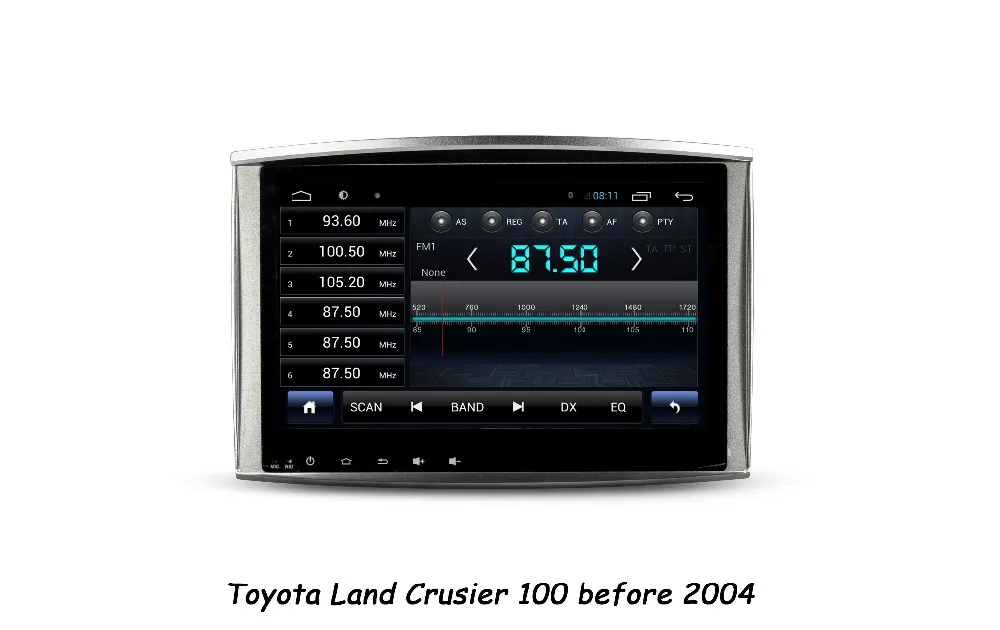 Toyota Land Crusier 100 before 2004 RDS