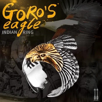 Beier new store 316L Stainless Steel high quality Flying birds men ring Domineering Eagle Men's Ring fashion gift LLBR8-299R
Beier new store 316L Stainless Steel high quality Flying birds men ring Domineering Eagle Men's Ring fashion gift LLBR8-299R
