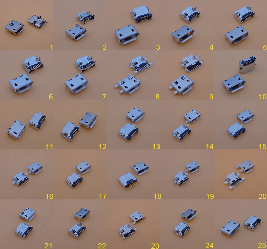 25models 25piece micro usb jack 5p 5 pins mini female usb connector socket for samsung htc lenovo zte mobile phone tablet pcb
25models 25piece micro usb jack 5p 5 pins mini female usb connector socket for samsung htc lenovo zte mobile phone tablet pcb
