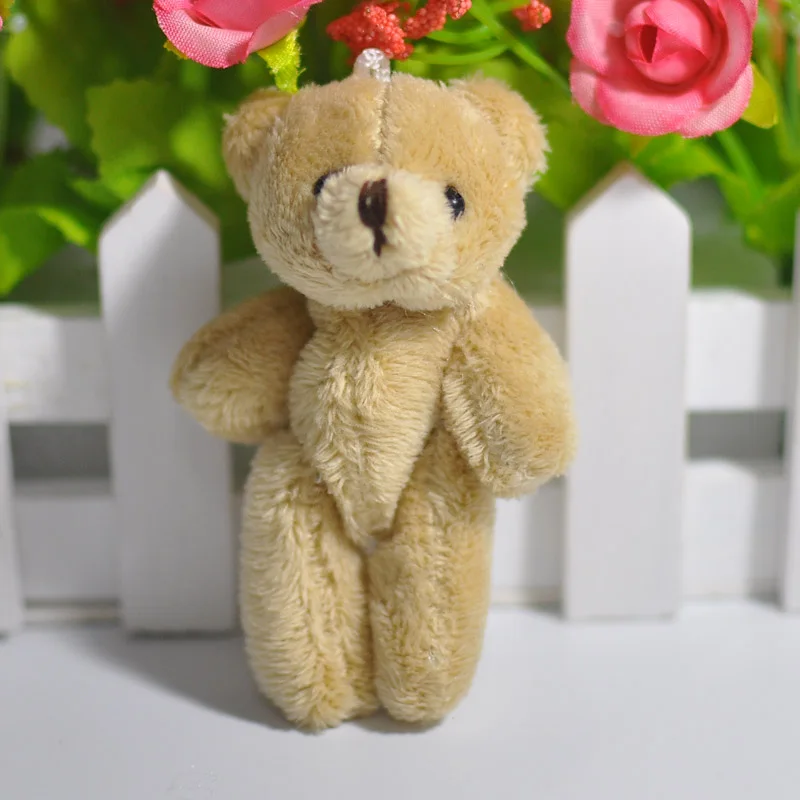 New 8cm(3.15") Cartoon Long Plush Mini Teddy Bear Joint Bear Pendant Bouquet/Key chain/Phone/Bag, 24 pcs/lot, 4 colors to choose
New 8cm(3.15") Cartoon Long Plush Mini Teddy Bear Joint Bear Pendant Bouquet/Key chain/Phone/Bag, 24 pcs/lot, 4 colors to choose