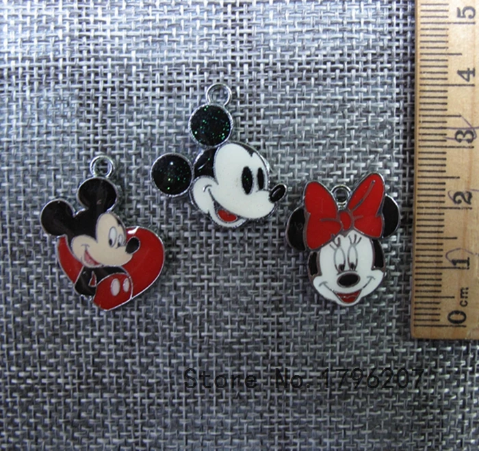 10 Pcs Mickey Minnie Cartoon Charm Necklace/Bracelet/Earrings Pendants DIY Jewelry Making Accessories T-63
10 Pcs Mickey Minnie Cartoon Charm Necklace/Bracelet/Earrings Pendants DIY Jewelry Making Accessories T-63