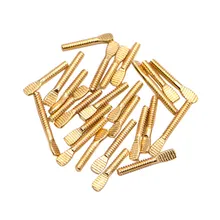 25pcs/box Dentist Screw Posts Set for Anterior teeth Dental Screw Kit Stainless Steel 24K Gold Plated Posts Dental Refill Files
25pcs/box Dentist Screw Posts Set for Anterior teeth Dental Screw Kit Stainless Steel 24K Gold Plated Posts Dental Refill Files
