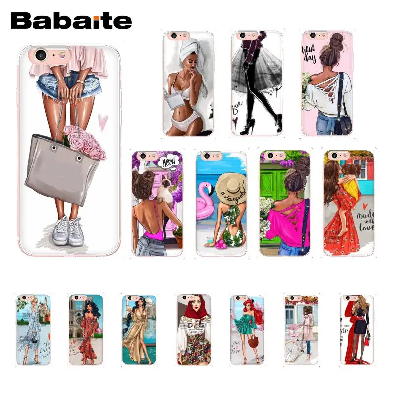 Babaite VOGUE Princess coffee Baby Mom Travelling Girl Black Phone Cover for iPhone 8 7 6 6S Plus X XS MAX 5 5S SE XR 10 Cover
Babaite VOGUE Princess coffee Baby Mom Travelling Girl Black Phone Cover for iPhone 8 7 6 6S Plus X XS MAX 5 5S SE XR 10 Cover