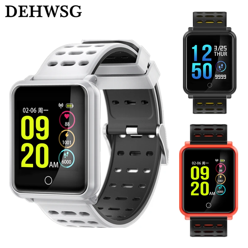 DEHWSG IP68 Waterproof Smart Watch D88 Heart Rate Monitor Smartwatch Call Reminder 25 Days Standby For Xiaomi iPhone IOS Huawei
DEHWSG IP68 Waterproof Smart Watch D88 Heart Rate Monitor Smartwatch Call Reminder 25 Days Standby For Xiaomi iPhone IOS Huawei