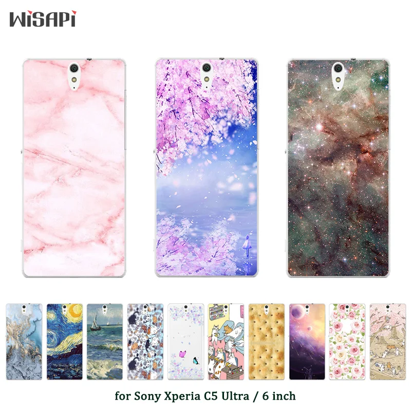 For Sony Xperia C5 Phone Case Fashion Printed Soft Silicone Back Cover Case for Xperia C5 Ultra / Dual E5533 Phone Skin Capa
For Sony Xperia C5 Phone Case Fashion Printed Soft Silicone Back Cover Case for Xperia C5 Ultra / Dual E5533 Phone Skin Capa