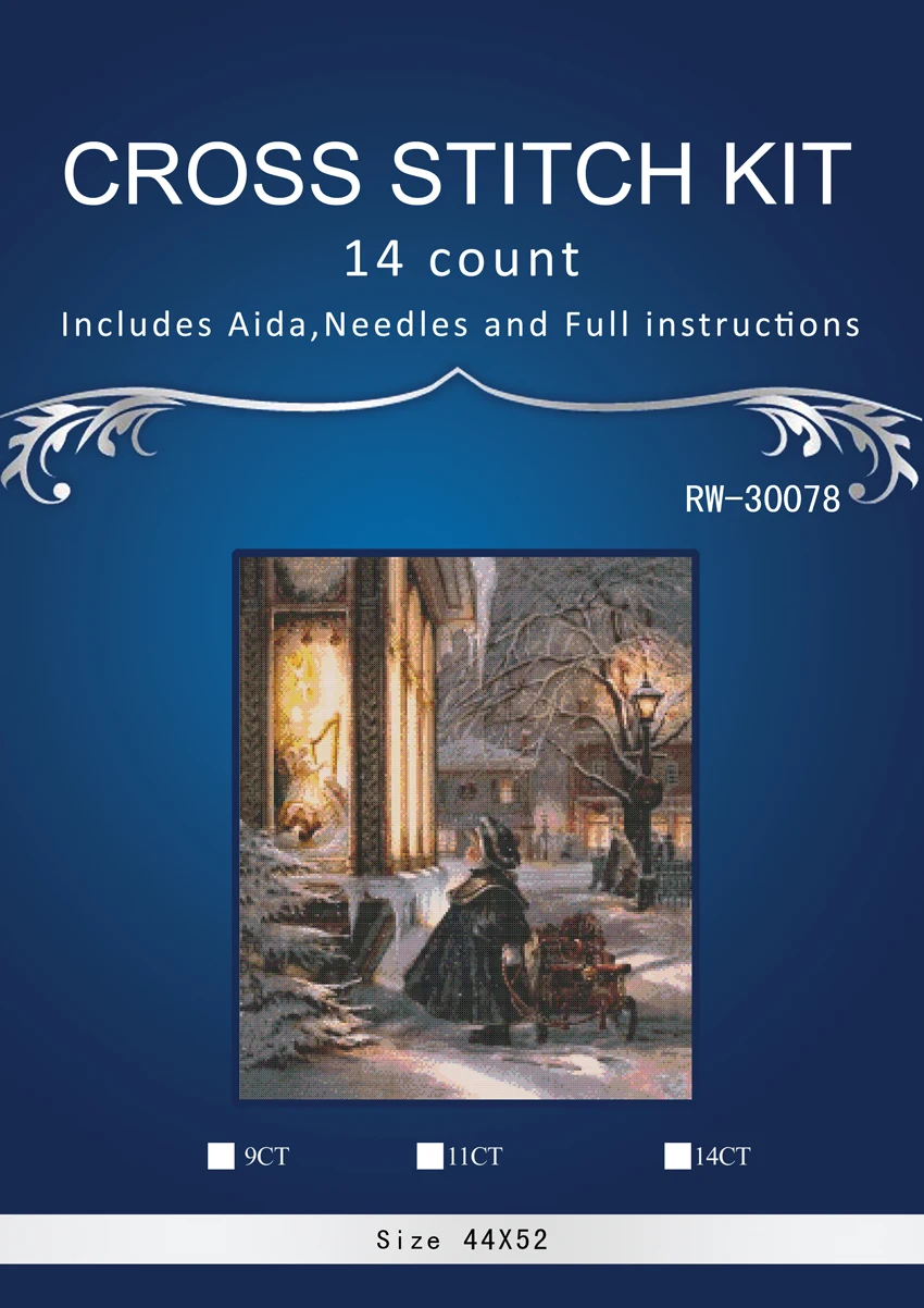 Counted Cross Stitch 14CT Cross Stitch Set Cross-stitch Kit Embroidery Needlework SIMILAR dim anchor snow girl
Counted Cross Stitch 14CT Cross Stitch Set Cross-stitch Kit Embroidery Needlework SIMILAR dim anchor snow girl