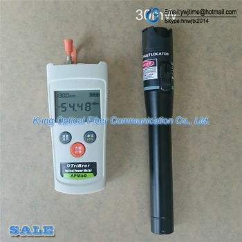 Mini 2 In1 FTTH Fiber Optic Tool Kit Fiber Optical Power Meter -70+10dBm and 30km 30mW Visual Fault Locator Fiber optic test pen
Mini 2 In1 FTTH Fiber Optic Tool Kit Fiber Optical Power Meter -70+10dBm and 30km 30mW Visual Fault Locator Fiber optic test pen
