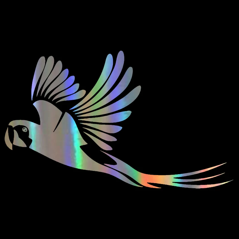 Parrot Bird Cute Car Stickers Jungle Animal Car Styling Body Decals Accessories 17.8*10.6CM Black/Silver/Laser
Parrot Bird Cute Car Stickers Jungle Animal Car Styling Body Decals Accessories 17.8*10.6CM Black/Silver/Laser