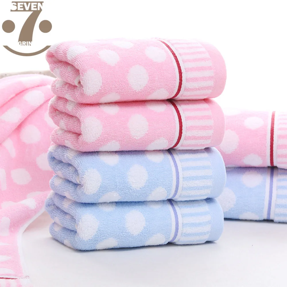 1Lot 2 pcs 34x75cm Cute Polka Dot Pure Cotton Yarn-Dyed Weaving Trip Bath Room Hand Face Towels
1Lot 2 pcs 34x75cm Cute Polka Dot Pure Cotton Yarn-Dyed Weaving Trip Bath Room Hand Face Towels