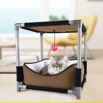 New Arrival Cat Comfortable Bed With Ball cama para gato Pet Dog House Mat High Quality Soft Suitable Cat Kennel
New Arrival Cat Comfortable Bed With Ball cama para gato Pet Dog House Mat High Quality Soft Suitable Cat Kennel