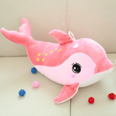 large 60cm cartoon stars dolphin plush toy soft doll throw pillow christmas gift w1605
large 60cm cartoon stars dolphin plush toy soft doll throw pillow christmas gift w1605