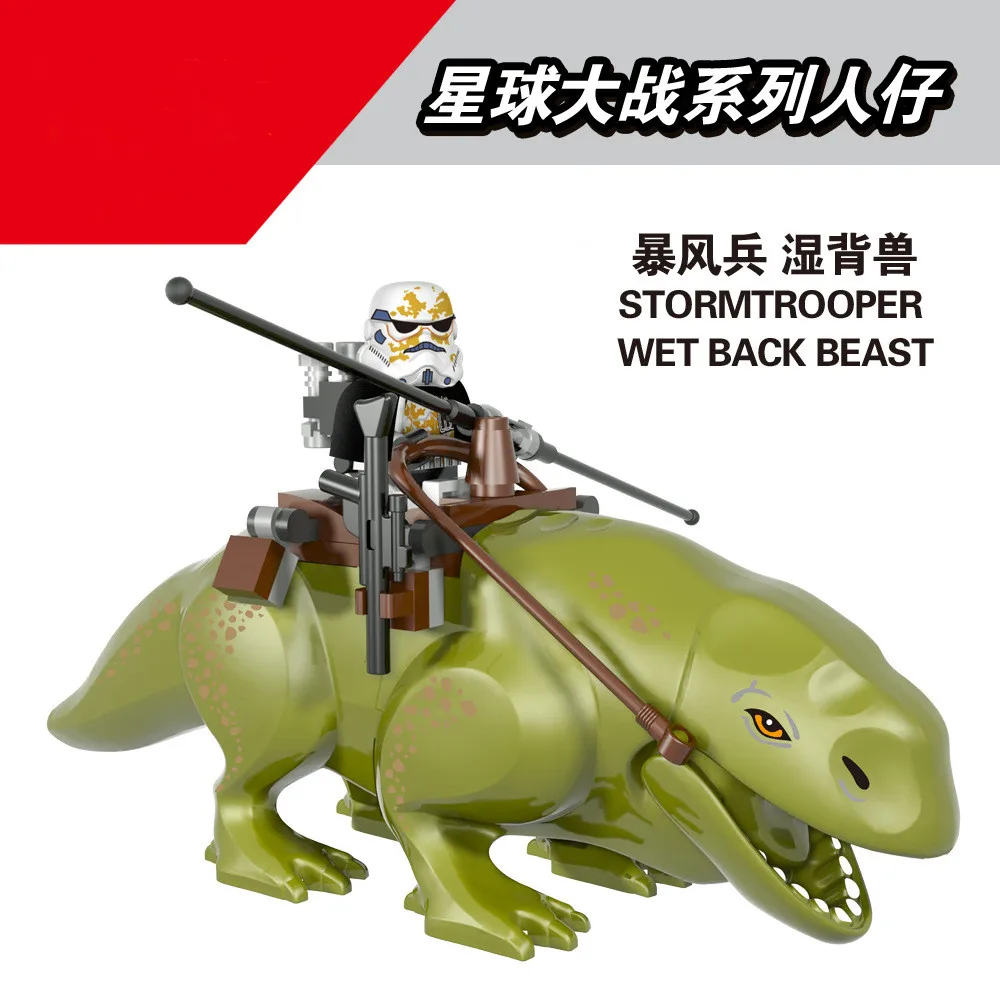 1pcs New Star Wars Rancor pit dewback with sand trooper Tauntaun AND JABBA THE HUTT Compatible building block toys
1pcs New Star Wars Rancor pit dewback with sand trooper Tauntaun AND JABBA THE HUTT Compatible building block toys