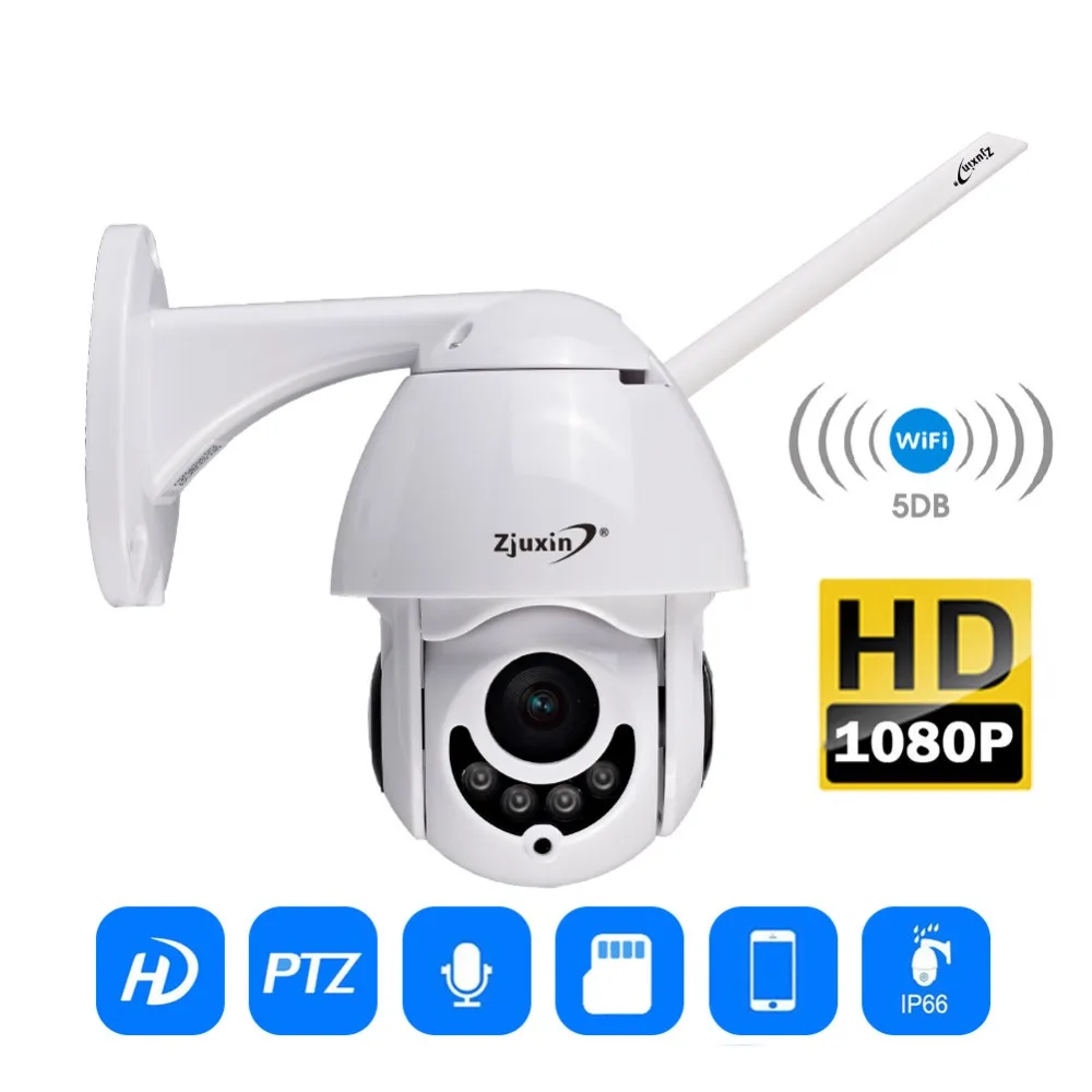 IP Camera WiFi 2MP 1080P Wireless PTZ Speed Dome CCTV IR Onvif Camera Outdoor Security Surveillance Waterproof ip Camare ipcam
IP Camera WiFi 2MP 1080P Wireless PTZ Speed Dome CCTV IR Onvif Camera Outdoor Security Surveillance Waterproof ip Camare ipcam