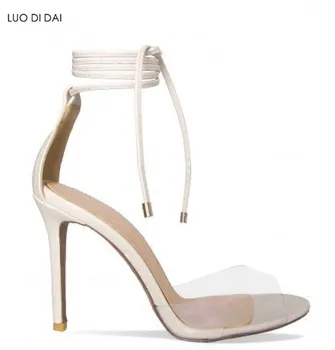 2019 new women white color high heels thin heel party shoes summer gladiator sandals PVC sandals wedding shoes ankle strap
2019 new women white color high heels thin heel party shoes summer gladiator sandals PVC sandals wedding shoes ankle strap