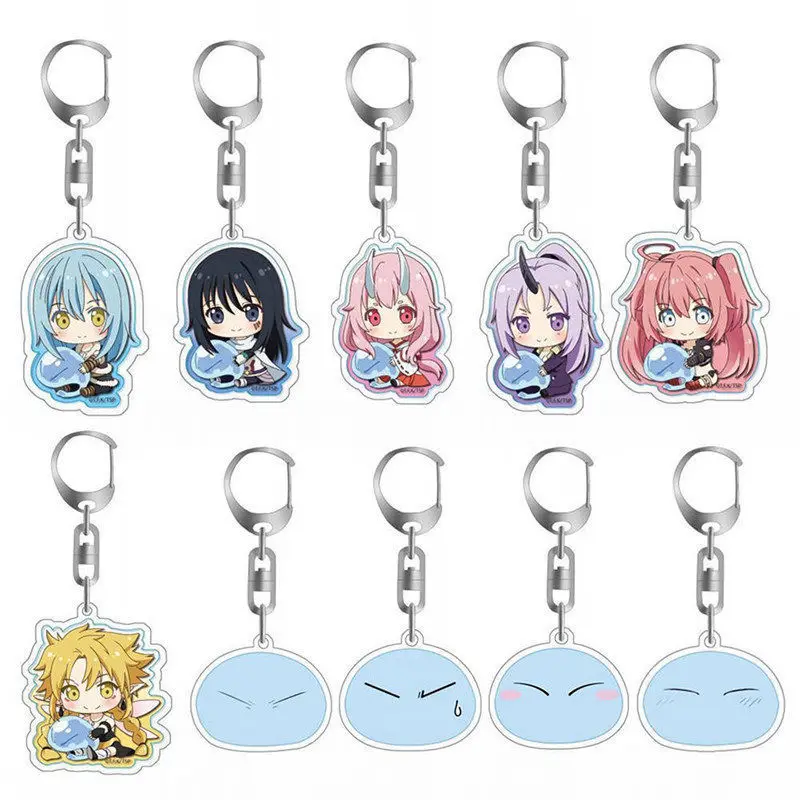 Anime That Time I Got Reincarnated as a Slime Rimuru Tempest Keychain Cartoon Keyring Gift Cute Tensei Shitara Suraimu Datta Ken
Anime That Time I Got Reincarnated as a Slime Rimuru Tempest Keychain Cartoon Keyring Gift Cute Tensei Shitara Suraimu Datta Ken